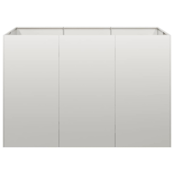 Plantador 120x80x80 cm aço inoxidável M 4