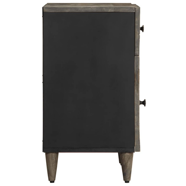 Mesa de cabeceira cinzento claro 50x33x60 cm M 4