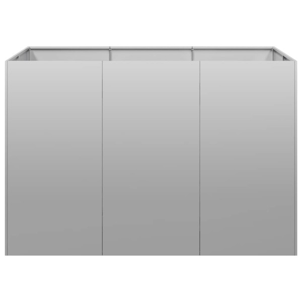 Planter 120x80x80 cm aço galvanizado M 4