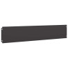 Bordes para césped 10 uds acero laminado frío negro 20x103 cm 4