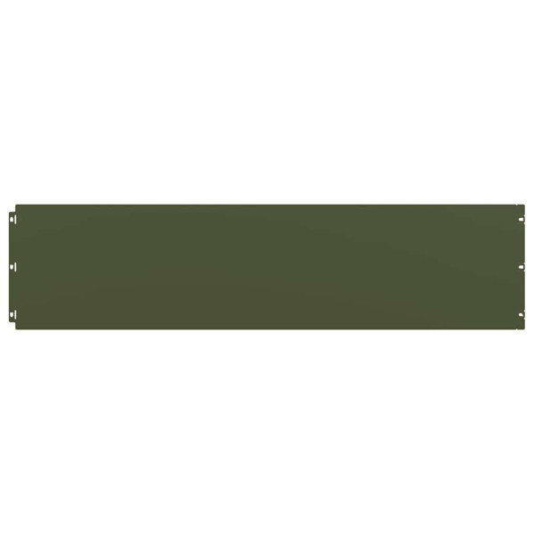 Orlas relva 20 pcs verde azeitona 25x103 cm aço laminado a frio M 3