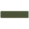 Bordes césped 20 uds acero laminado frío verde oliva 25x103 cm 3