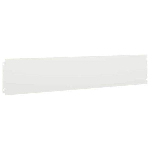 Orlas de relva 30 pcs branco 20x103 cm aço laminado a frio M 4