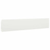 Bordes para césped 30 uds acero laminado frío blanco 20x103 cm 4