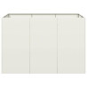 Jardinera acero blanco 120x80x80 cm 4