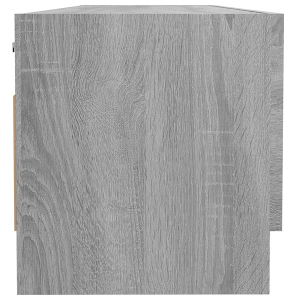 Armario madera contrachapada gris Sonoma 100x32.5x35 cm M 4