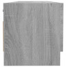 Armario madera contrachapada gris Sonoma 100x32.5x35 cm 4