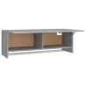 Armario madera contrachapada gris Sonoma 100x32.5x35 cm 5
