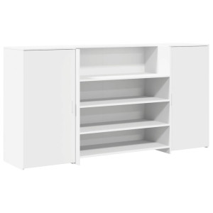 Balcão recepção 200x50x103.5 cm madeira branco H