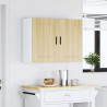 Mueble de pared cocina madera contrachapada Porto roble sonoma 4