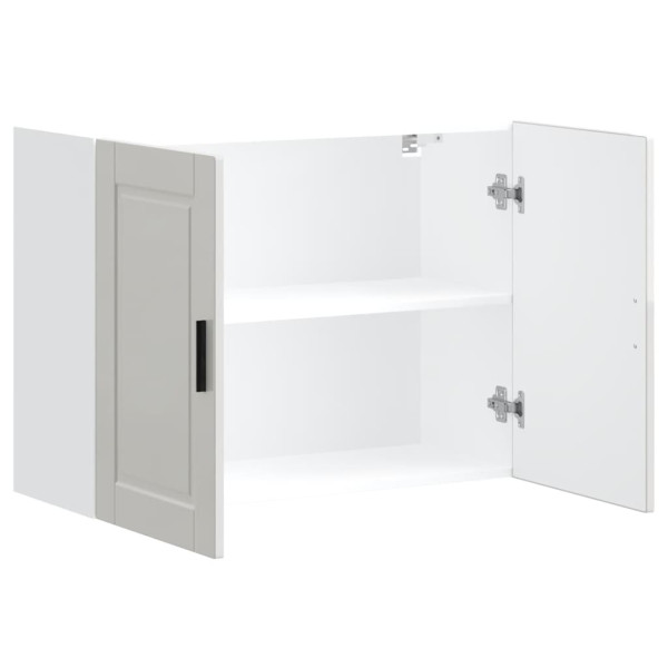 Armário de parede de cozinha Porto branco brilhante M 5