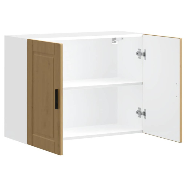 Armario de pared cocina Porto madera ingeniería roble artesanal M 5