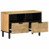 Mueble de TV madera maciza mango marrón 70x33x46 cm 3