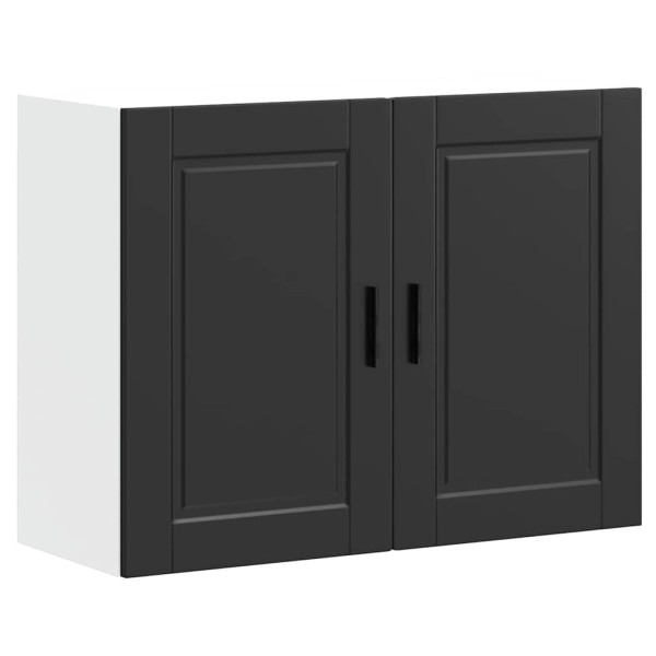 Mueble de pared de cocina Porto madera contrachapada negra M 2