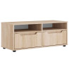 Mueble de TV VISNES roble sonoma 100x40x38 cm madera ingeniería 2