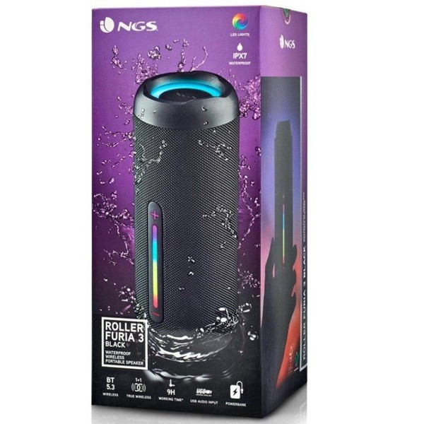 Altavoz con bluetooth NGS Roller Furia 3 negro M 4