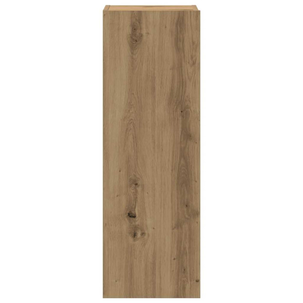 Mueble para TV de pared madera contrachapada artesanal 5 piezas M 5