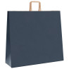 Bolsas de papel kraft con asas 250 uds azul 54x15x49 cm 4