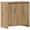 Mueble de lavabo de baño madera roble artisan 60x33x60 cm 2