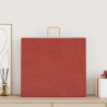 Bolsas de papel kraft con asas 250 uds rojo 54x15x49 cm 2