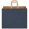 Bolsas de papel kraft con asas 250 uds azul 32x22x24 cm 5