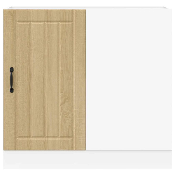 Mueble bajo fregadero Lucca madera contrachapada roble sonoma M 4