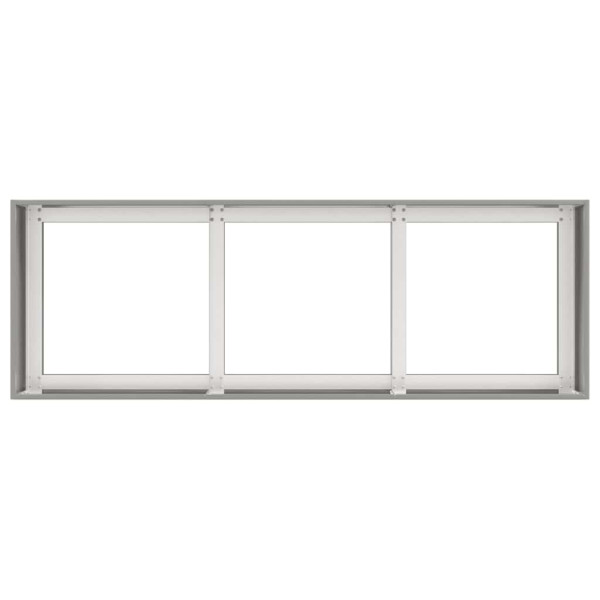 Jardinera 120x40x40 cm acero inoxidable M 5