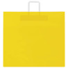 Sacos de papel 50 unid com alças amarelo 54x15x49 cm 5