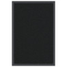 Felpudo negro 40x60 cm 1