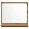 Espejo mueble baño madera ingeniería roble artisan 40x11x37 cm 4