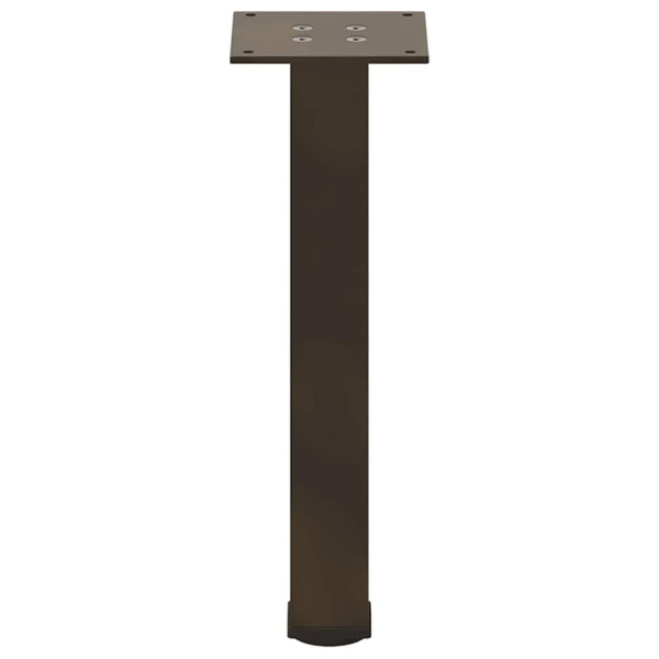 Pés para mesa de centro 4 peças aço natural 30-32 cm aço M 5