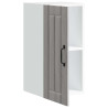 Armario de pared cocina Lucca madera contrachapada gris sonoma 5