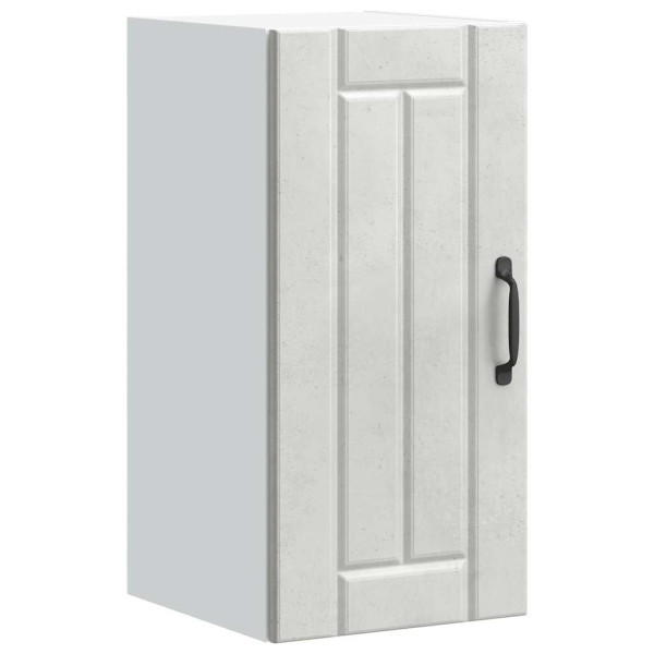 Armario de pared cocina Lucca madera contrachapada gris cemento D