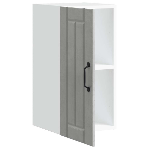 Armario de pared cocina Lucca madera contrachapada gris cemento M 5