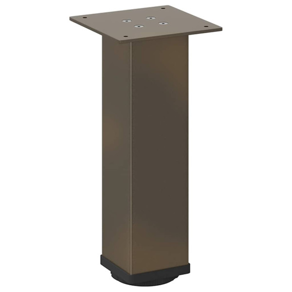 Pés para mesa de centro 4 peças aço natural 30-32 cm aço M 4
