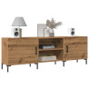 Mueble de TV madera de ingeniería roble artisan 150x30x50 cm 1
