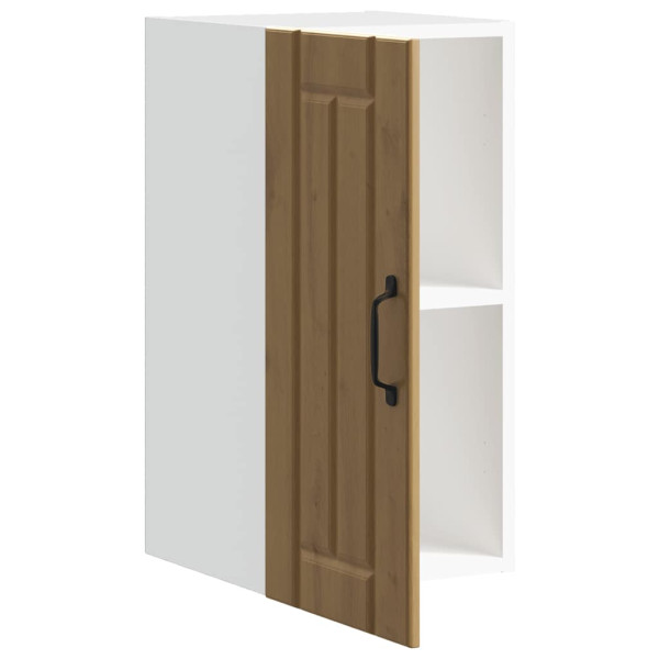 Armário de parede da cozinha Lucca madeira carvalho artisiano M 5