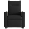 Sillón reclinable elevable tela negro 5
