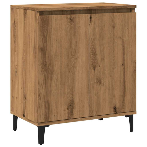 Aparador madera contrachapada roble artisian 60x35x70 cm M 2