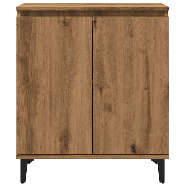 Aparador madera contrachapada roble artisian 60x35x70 cm M 4