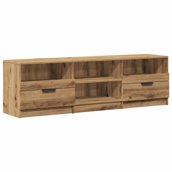 Mueble de TV madera de ingeniería roble artisan 150x33.5x45 cm M 2