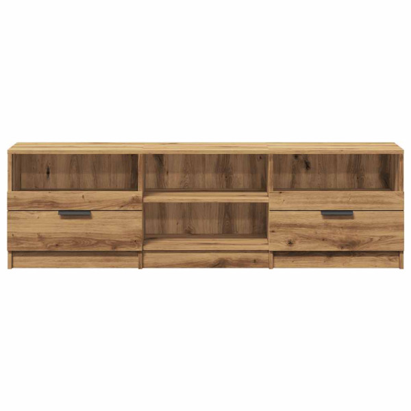 Mueble de TV madera de ingeniería roble artisan 150x33.5x45 cm M 4