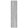 Estantería de madera de ingeniería gris sonoma 89x24x101.5 cm 5