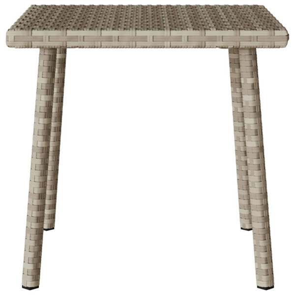 Mesa centro jardín rectangular gris claro 40x40x37cm M 5