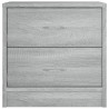 Mesa cabeceira 2pcs 40x30x40cm derivado madeira cinzento sonoma 4