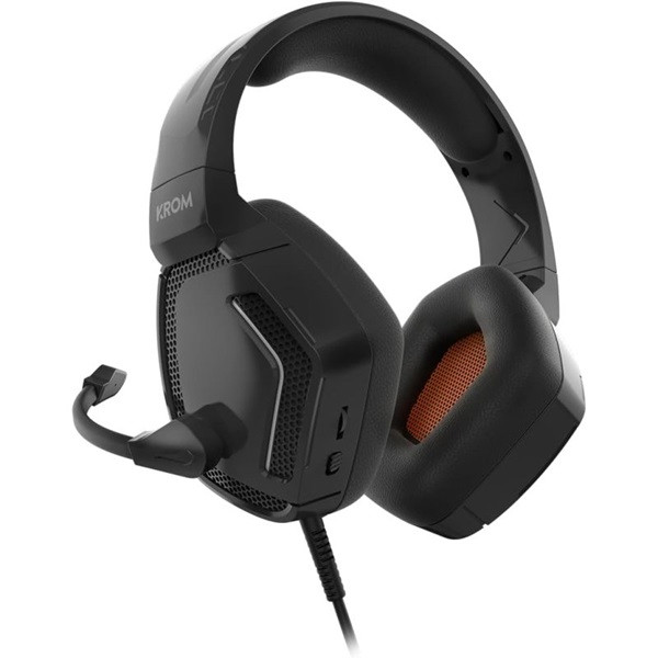 Auriculares Gaming con micrófono Krom Kopa Pro negro M 5
