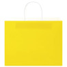 Bolsas de papel kraft con asas 250 uds amarillas 32x22x24 cm 5