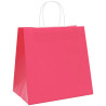 Bolsas de papel kraft con asas 250 uds rosa 54x15x49 cm 4