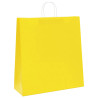 Bolsas de papel kraft con asas 250 uds amarillas 45x17x48 cm 3