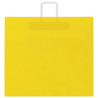 Bolsas de papel kraft con asas 250 uds amarillas 54x15x49 cm 4